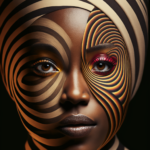 IamAguru_lumingram_african_woman_with_optical_illusion_makeup_o_895e05e6-7e1f-4018-b9a8-6e5e5c48467f